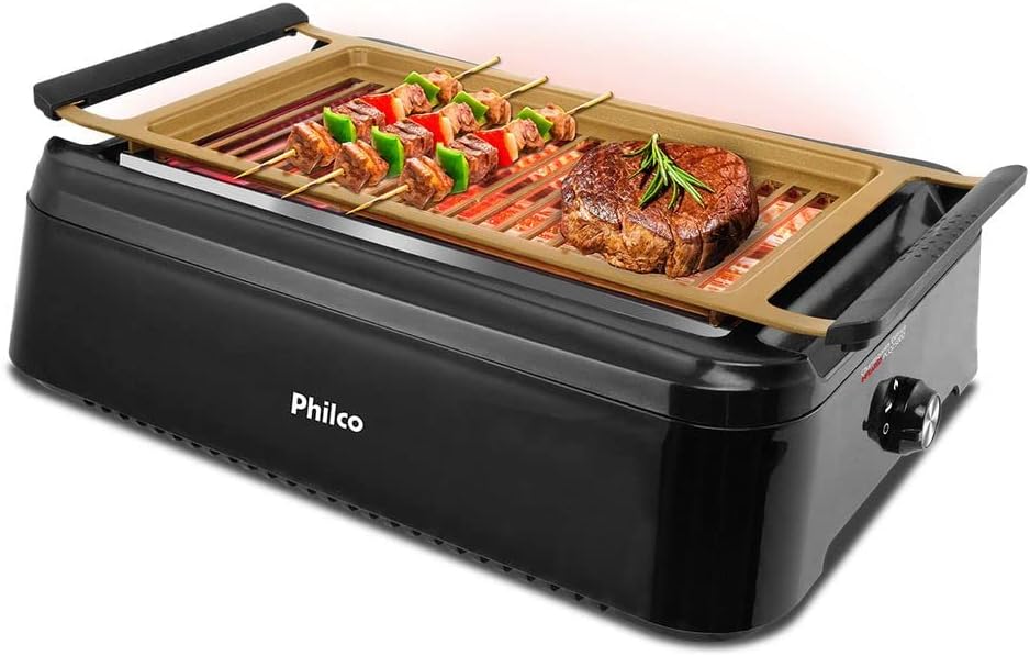 Churrasqueira Elétrica Philco PCQ2500D Infrared 1700W 220V | Amazon.com.br