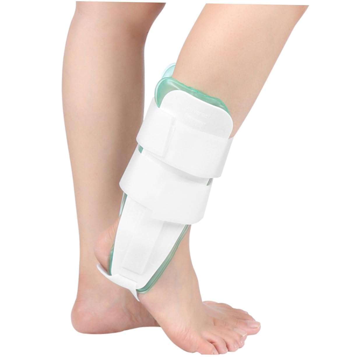 1pc Ankle Protector Ankle Sprain Support Brace for Injury Recovery Design Pulsating Compression for Sports and Training White