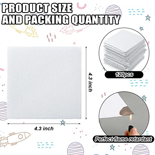 Chinco CHINCO-ROCKET STARTER-17 80 Pieces Recovery Wadding Aerospace Model Rocket Wadding Model Rocket Starter Kits thumb #1