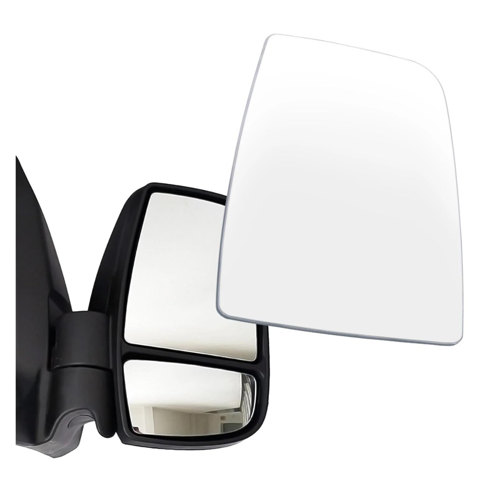 Vetro Specchietto Laterale Per Ford Transit MK8 2014-2020 - Adesivo Stick-on, Sinistro E Destro, Compatibile Con Transit 150/250/350