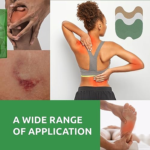 SaluVera Warming Herbal Plaster Patches | Knee Patches | Heat Patches for Women & Men - Image 9