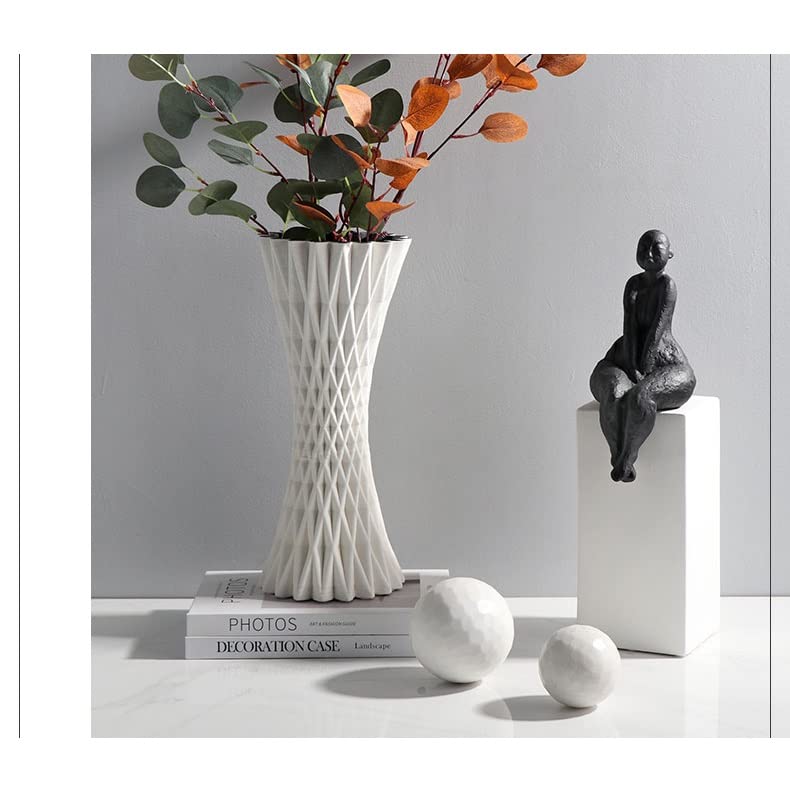TOMYEUS Estatua Escultura Sencillo Estilo Moderno Creativo Sentado Figura Escultura decoración Sala de Estar hogar Hotel decoración decoración decoración Decoración del Hogar