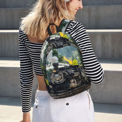 Mochila para enfermera EdWal con estampado de tren de vapor para mujer 7
