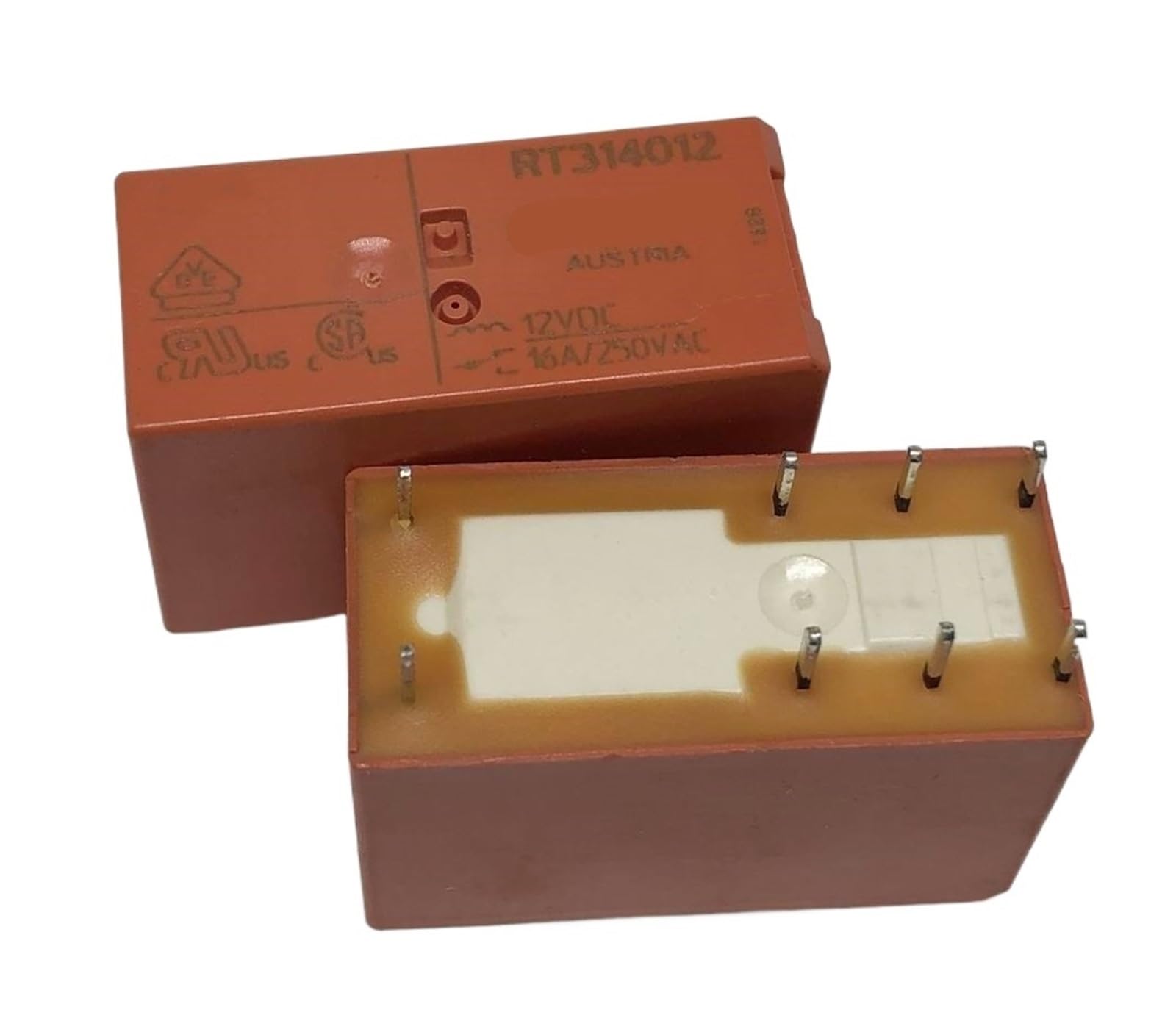 Relais 8 broches 16A NISZA anti surchauffe pour automatisme 24V