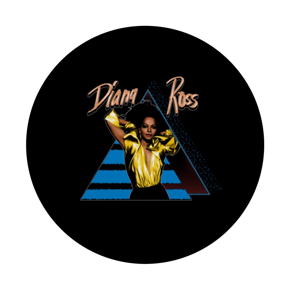 Diana Ross - Diana PopSockets Adhesive PopGrip, Black - Image 3