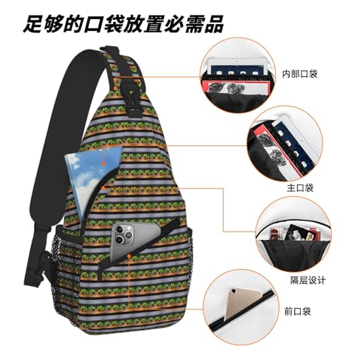 Bolsa cruzada de rana con correa diagonal cómoda y elegante 6