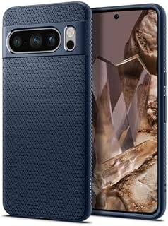 Spigen Liquid Air Case Compatible with Google Pixel 8 Pro - Navy Blue