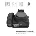 Camera Case for Nikon D5500/D5600, Soft Silicone Protective Cover Housing Rubber Body Skin for Nikon D5500/D5600 Digital SLR Camera Bag Black (Black) gallery image
