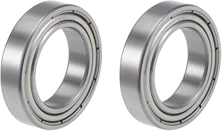 uxcell 6804ZZ Deep Groove Ball Bearings 20mm x 32mm x 7mm Double Shielded Chrome Steel P6(ABEC3) 2pcs