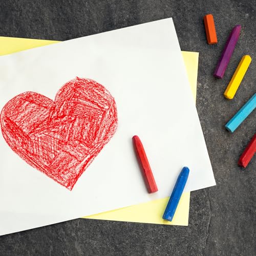 PATIKIL Pastéis de óleo marrom, 12 peças de giz de cera de óleo macio, pastéis cremosos, suprimentos