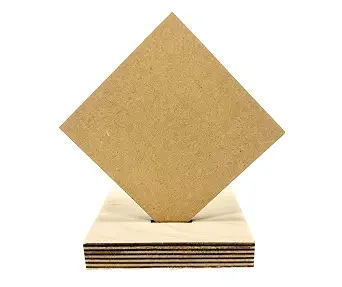 1/8" / 3mm MDF (Medium Density Fiberboard) for Laser Cutting & Engraving (24" x 36")