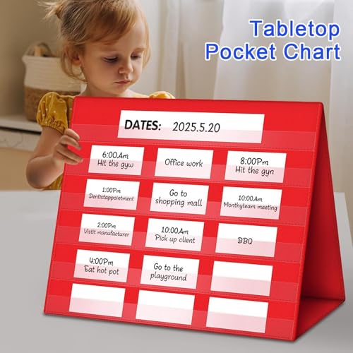 Tableau de poche de classe double face pliable et stable pour les enseignants - 3