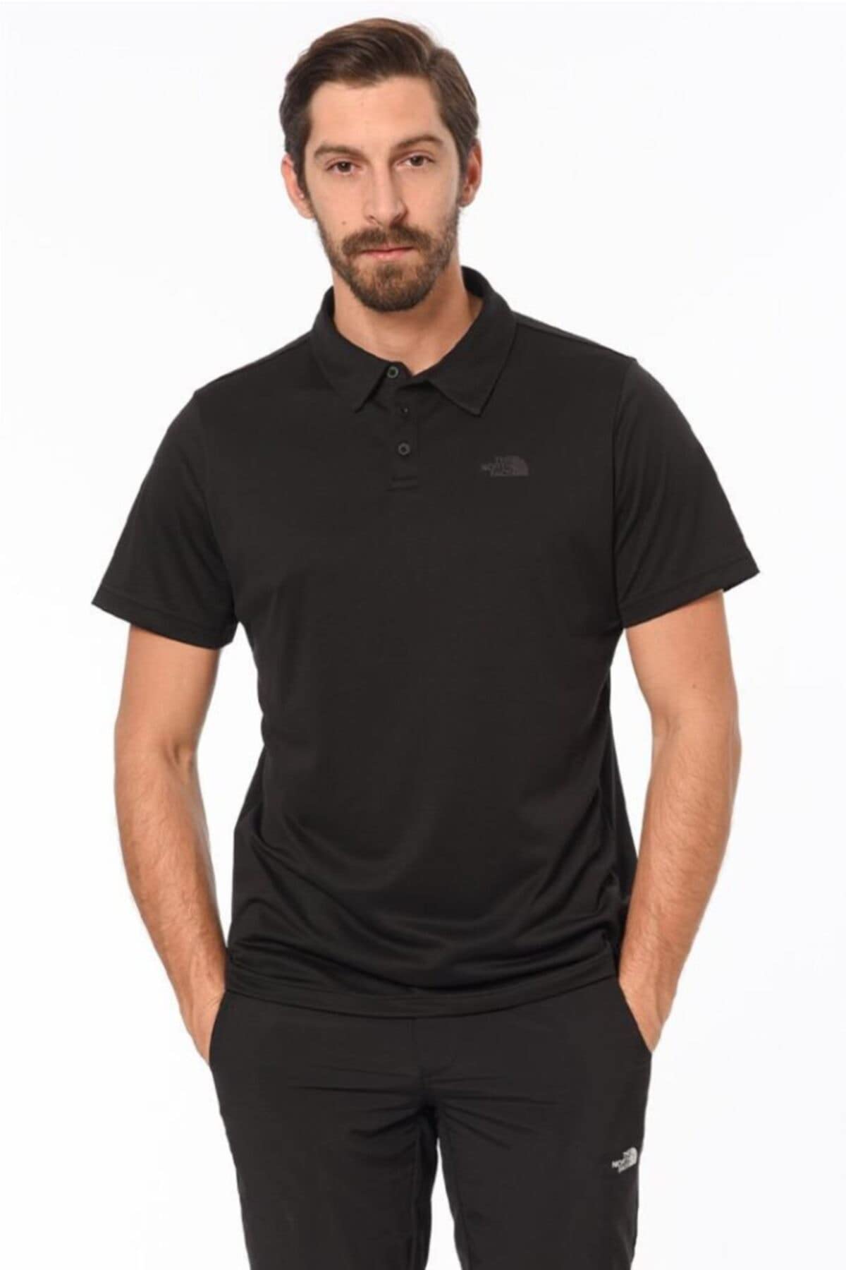 The North Face Men Tanken Polo - Tnf Black, M