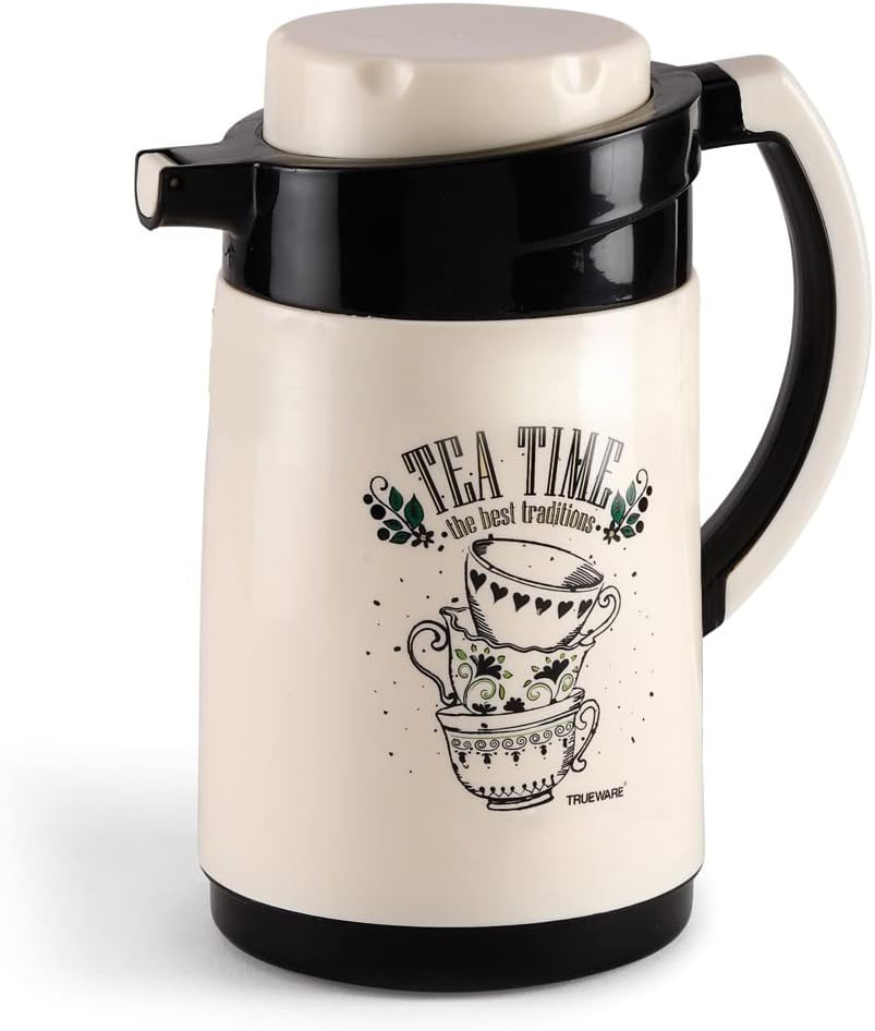 Sponsored Ad - 1000 ML Ruff Tuff Insulated Flask | Hot & Cold | Leak-Proof | Double Wall | Stainless Steel & Plastic | BPA-Free | Wide Mouth | Ideal for Office, Travel