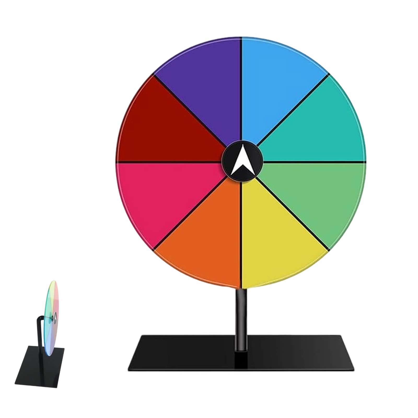 Rueda De La Fortuna Ranuras Rueda De Premio con Soporte Personalizables Ruleta De La Suerte para Carnavales, Juego, Actividades