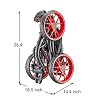 Caddytek-EZ-Fold-3-ruedas-Golf-Push-Carro-carrito-de-golf