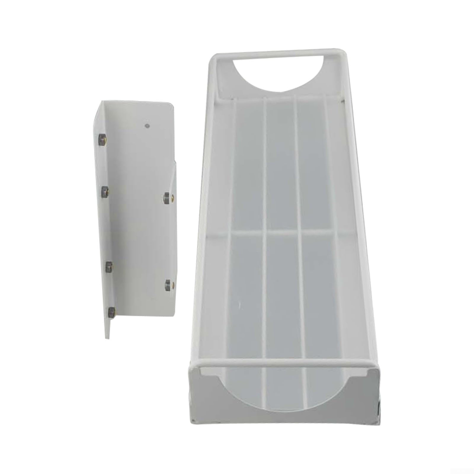 Organizer espandibile sotto il lavandino con cestino scorrevole, scaffale regolabile in acciaio inox per mobili da cucina e bagno, bianco o nero (bianco)