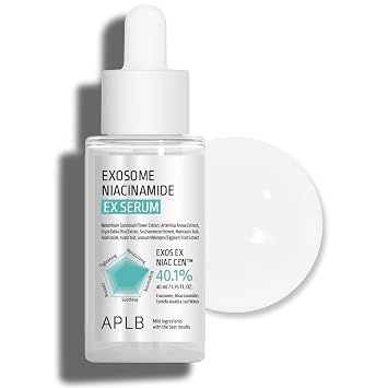 APLB Exosome Niacinamide EX Serum | EXOS EX NIAC CENTM 40.1% 1.35 FL.OZ/Korean Skincare, Efficient absorption, Long lasting hydration, Revitalize for gentle and improve skin texture