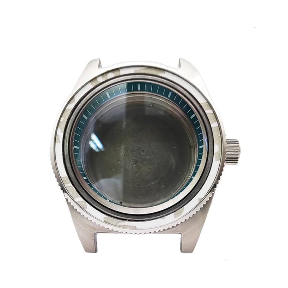 40mm Vintage Uhrengehäuse, Passend für NH35 NH36 Automatikwerk 28,5mm Zifferblatt, Edelstahl Retro Taucher Uhren Modifizierung Kit für Seiko Prospex 62MAS Re-Creation