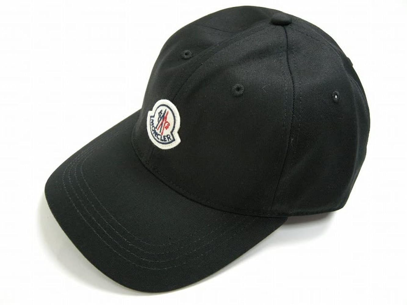 【MONCLER】 BERRETTO サンバイザー ロゴ入り MONCLER】 BERRETTO サンバイザー ロゴ入り