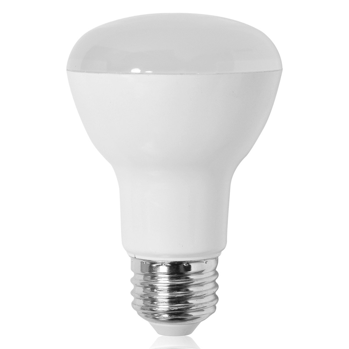Paquete de 10 unidades BR20 E27 LED bombilla, 7 W LED blanco cálido (2700 K) bombillas, rosca Edison, equivalente a 50 W bombillas incandescentes, bombillas LED
