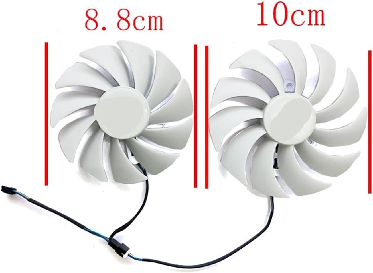 GA92S2U 100/88mm RTX 3060 GPU Graphics Card Cooling Fan