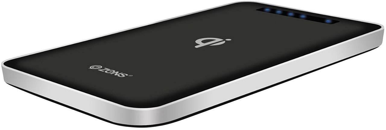 ZENS Qi-certified Portable Powerbank Wireless Charger 4500 mAh Battery Capacity - Works with all phones with wireless charging