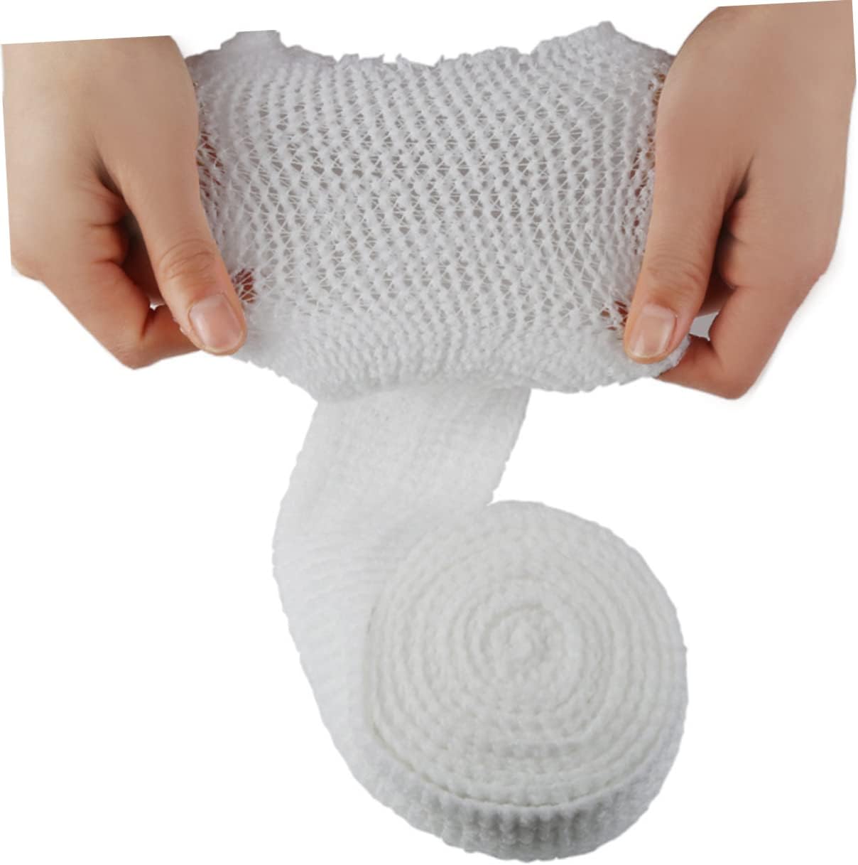 1 Roll Elastic Finger Bandage Mesh Gauze Tape for Wound Tape Aid Stretchy Athletic Knuckle Bandages Elastic First Aid Wound Accessories Mesh