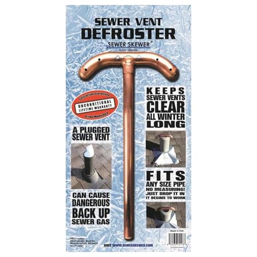Sewer Skewer Defroster for Pipes