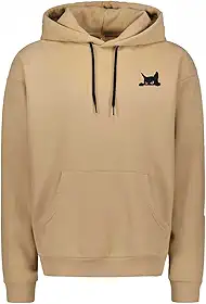 Blusa De Moletom Canguru Casaco Feminino Com Capuz Estampa Gato Opice