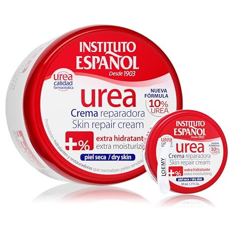 Instituto Español Urea Crema Hidratante Corporal Para Piel Seca, Agrietada, Crema Manos Rregeneradora para Piel Rugosa, Pies, Cuerpo, Cuidado Diaria Con Alto Contenido De Urea, Set 430ml