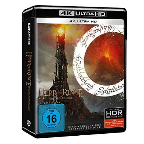 Der Herr der Ringe: Extended Edition Trilogie [4K Ultra HD] [Blu-ray]