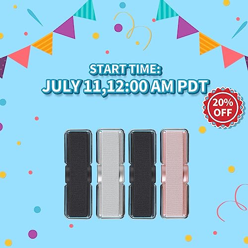 Phone Strap, Cisid 4 Pcs Phone Finger Holder Back Of Phone Grip With Stand Suitable For Iphone Samsung And Most Smartphones(Black Black Silver Rose Gold 4Pcs) #TOP7