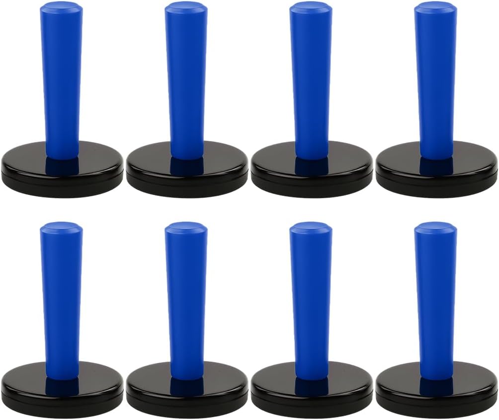 8PCS Car Vinyl Wrap Magnets Holder, Vehicle Wrap Gripper Sign Making Vinyl Tools, Automotive Wrapping Tinting Positioning Crafts Magnet Holder, Universal Fit (Black)