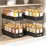 XIANKE Pull Out Spice Rack Organizer for...