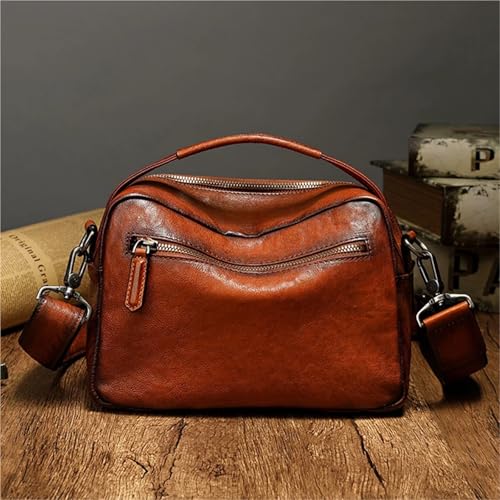 Sac en cuir rétro pour homme en vachette véritable de qualité supérieure - 4