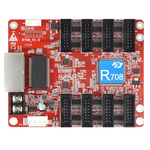 HuiDu R708 R712 R716 Receive Card for Indoor Outdoor Rental LED Display Screen (HD-R708)