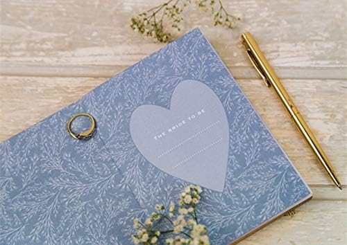 Bride's Notes Powder Blue -A6 Notebook Matches Wedding Planner, Paper, Engagement Gift