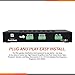Pyle Home Premium New and Improved 4 Zone Channel Speaker Switch Selector Volume Control Switch Box Hub Distribution Box for Multi Channel High Powered Amplifier Control 4 Pairs Of speakers - PSPVC4