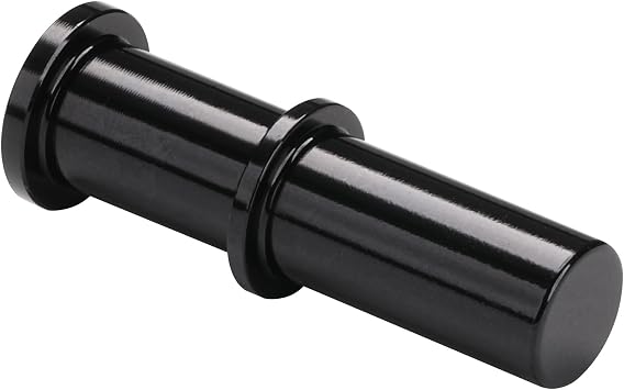 3/8" Male Quick Connect Fuel Line Plug Adapter Fitting Aluminum Black