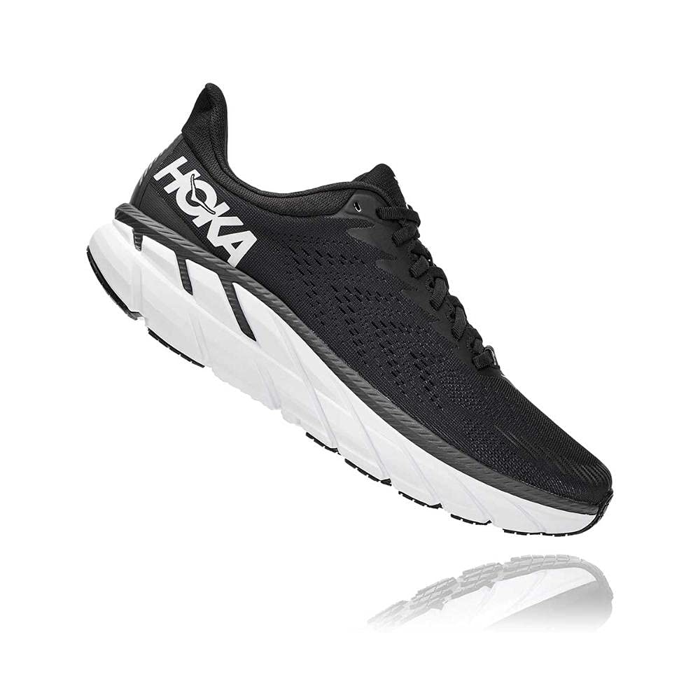 Hoka Clifton Black/White 13 D (M)