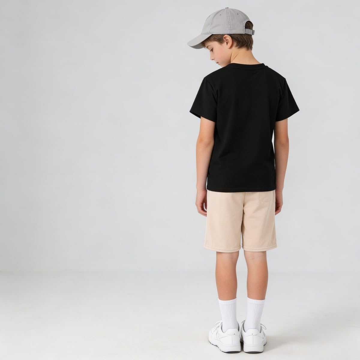 Tween Boys Clothes Daily Casual Short Sleeve Top + Cargo Shorts 2 Pieces Outfit Set, Size 6-14 Years - Image 6