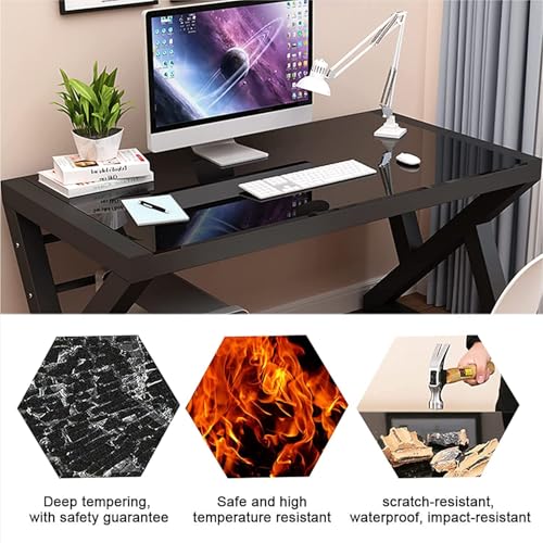 Bureau d'ordinateur pour poste de travail à domicile chic - 6