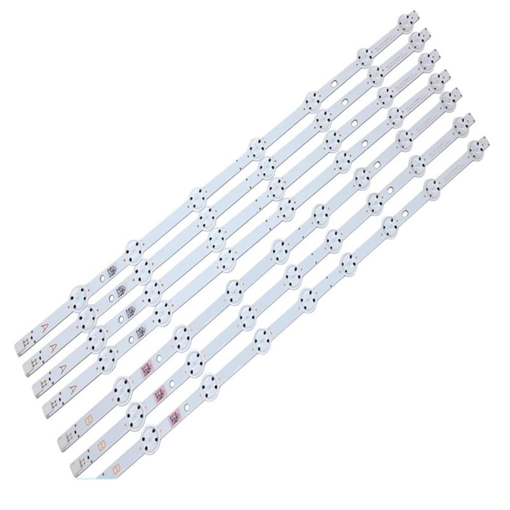 RCTGPGJAC LED Backlight Strip Compatible With LUX0155004 VES550QNDS-2D-N12 VES550QNDS-2D-S11 SVV550AK7_UHD_7LED_A B Type 55AO4USB