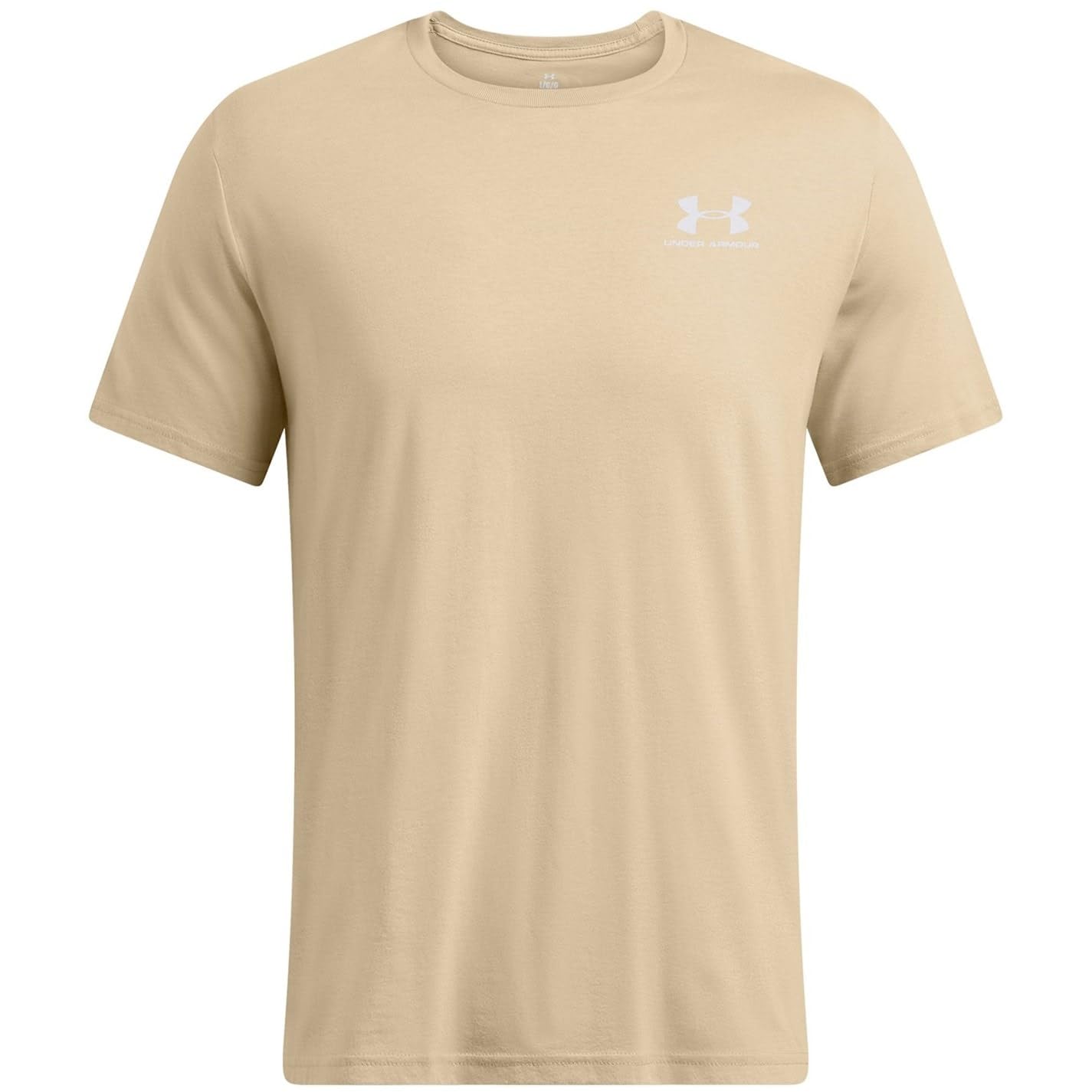 Under Armour Mens Sportstyle Short Sleeve T-Shirt City Khaki M
