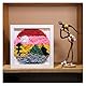 Leylve 3D Bilderrahmen zum Befüllen, 20x20 cm, 3D Objektrahmen Tiefer 3cm, Bilderrahmen Tief zum Befüllen für Fotos, Sträuße, Zeichnungen, Erinnerungsstücke, DIY Kunstwerke, Medaillen(Weiß)