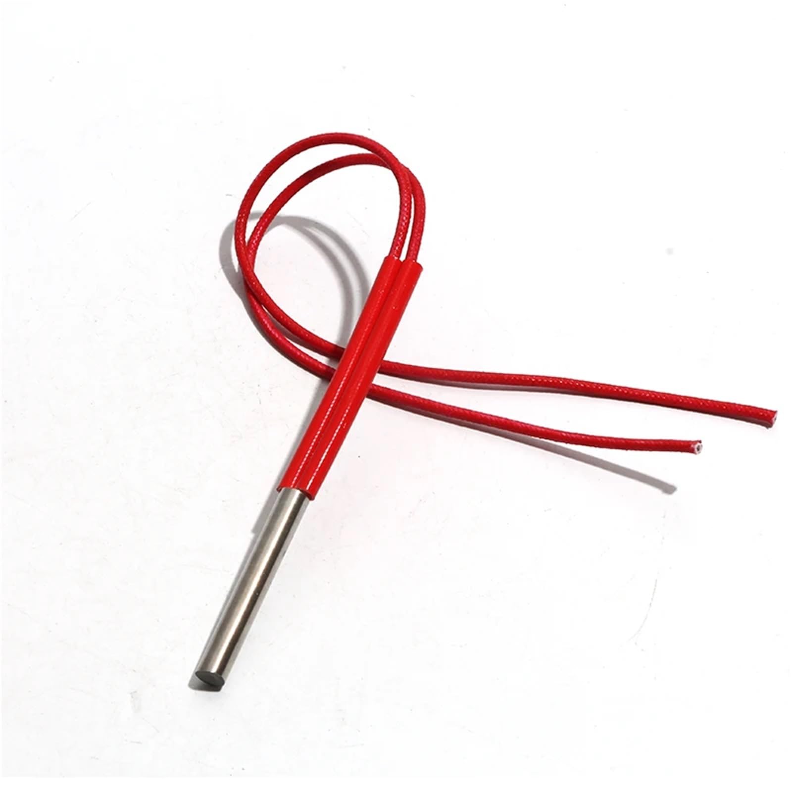 Elemento calefactor cilíndrico de 8 mm, 10 unidades, con cable, 50/52/55/58/60 mm, 100 W/110 W/120 W, 110 V/220 V (220 V, 110 W, 8 x 55 mm)
