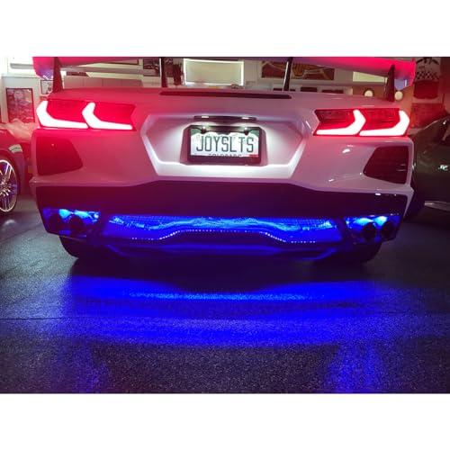 C8 Coupe - Engine Bay/Side Cove/Lower Rear Fascia/Front Grill LED Lighting Kit - RGB for 2020-2025 Corvette (Stingray Only) (Keyfob)