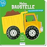  Meine Fahrzeuge BAUSTELLENFAHRZEUGE: Pappenbuch mit Rädern