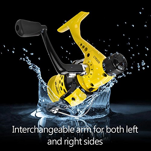 Dilwe-Angelrolle-Rad-Korrosionsschutz-Metall-Schwere-Leichte-Spinnrolle-fuer-Salzwasser-Und-Suesswasserfischen